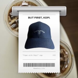 Cope With Kopi Cap